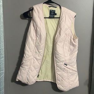 Faconnable Quilted Blush Pink Vest